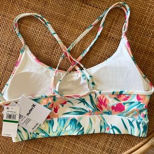 Hurley Tropical Sports Bra, Size L